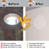 MZZKFC Round Access Panel for Walls and Ceilings, 12–45 cm, White view 3