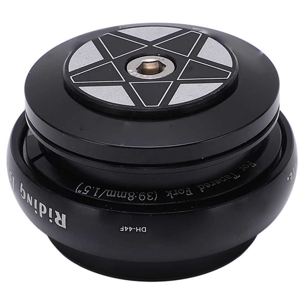 Mountain Bike CNC Front Fork Stem Headset Bearing Cup Set, Aluminum Alloy DH-44F for Road Bikes