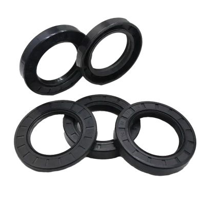 NBR Oil Seal, 18 mm x 24 mm x 4 mm, Black TC Skeleton Seal, 10-Pack