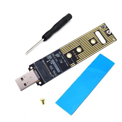 Bortivier M.2 NVMe SSD to USB 3.1 Adapter, 10 Gbps