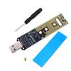 Bortivier M.2 NVMe SSD to USB 3.1 Adapter, 10 Gbps view 1
