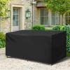 UKIXOM Outdoor Furniture Cover, Waterproof UV-Resistant, 220 x 110 x 90 cm, 600D Oxford Fabric view 1