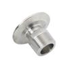 TC 50.5 mm x 1" MNPT Hex Male Adapter, 304 Stainless Steel view 3