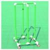 Generic PVC Hoop and Jump Rope Holder Stand, Freestanding Storage Cart (Green, 40 cm) view 1