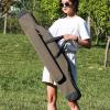 EUBEISAQI Fishing Rod Case, Waterproof Canvas Carry Bag, 130 cm, Unisex view 2
