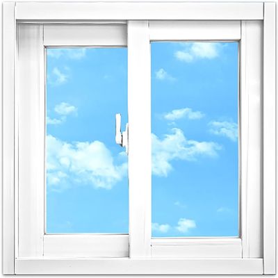 Aluminum Horizontal Sliding Basement Replacement Window with Screen and Glass