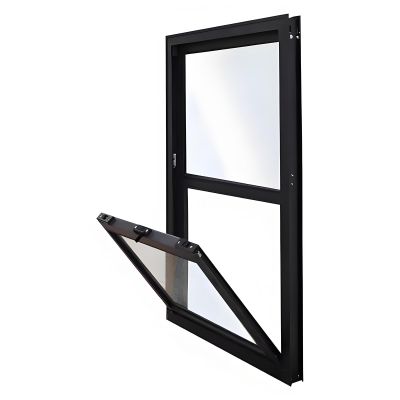Replacement Basement Sliding Window, Lockable Aluminum Storm Window for RVs