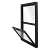 Replacement Basement Sliding Window, Lockable Aluminum Storm Window for RVs view 1
