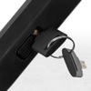 ZIEGER U 210 Bicycle Lock, Heavy-Duty U-Lock with 18 mm Steel Shackle and Silicone Coating view 4