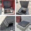 Galvanized Roof Hatch for Attics and Roofs view 2