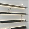 Illuminated Wall-Mounted Floating Shelf for Decor and Photo Frames view 4