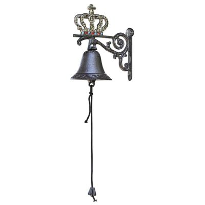 Cast Iron Doorbell, Country House Style, Indoor and Outdoor Wall Bell