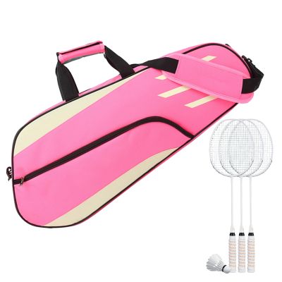 Netgame Badminton/Tennis Bag, 3 Racket Compartments, Waterproof