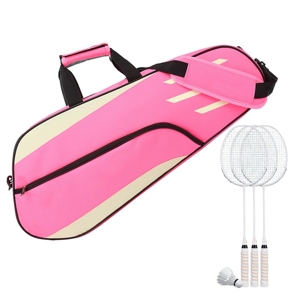 Netgame Badminton/Tennis Bag, 3 Racket Compartments, Waterproof