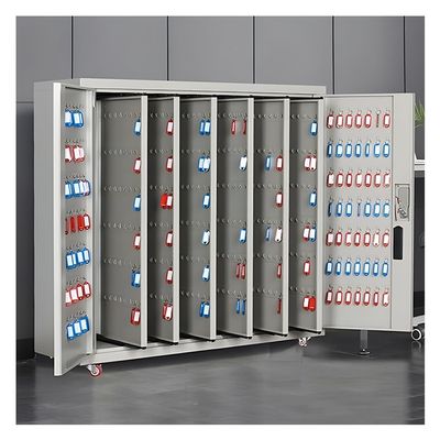 Steel Key Cabinet, Large Capacity, 600-Bit Secure Key Storage
