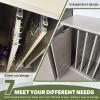 Steel Key Cabinet, Large Capacity, 600-Bit Secure Key Storage view 4