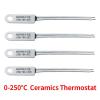 2/5/10PCS KSD9700 40–150°C 10A 250V NC/NO Ceramic Temperature Switch, High-Power Thermal Protector, 40/50/60/70/80/90/100/120/150°C (Ceramic-10A-NO, 2PCS_130°C) view 3