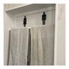 YUNFANOZ Self-Adhesive Toilet Sign, Black view 2