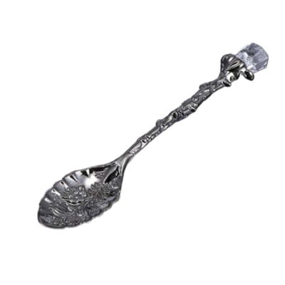 Vintage-Style Coffee Spoon with Long Handle