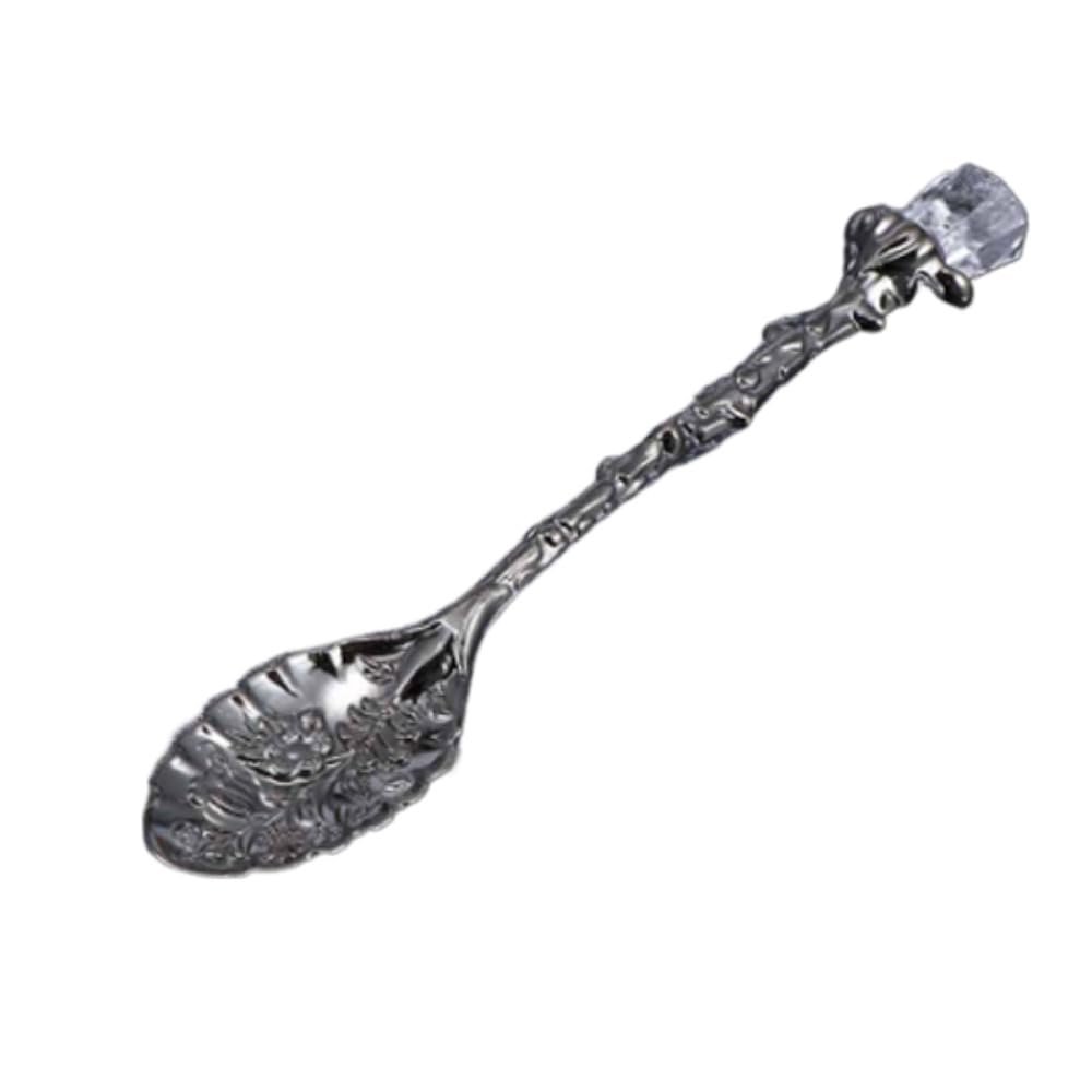 Vintage-Style Coffee Spoon with Long Handle