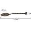 Vintage-Style Coffee Spoon with Long Handle view 3