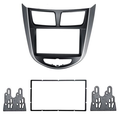 FLFHDUP 2-DIN Car Stereo Installation Dash Kit for Hyundai i-25