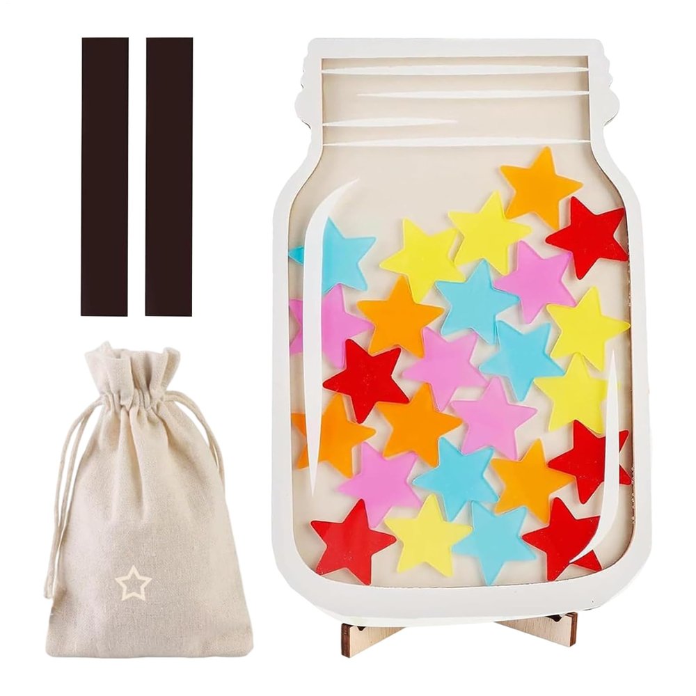 Kids' Reward Jar | 8.2-Inch Magnetic Reward Jar