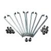 ZGYOZMNG Bicycle Spokes, 100 Pieces/Set, 12G 2.5 mm × 60/65/70/75/80/85/90/95/100/105/110/115180 mm, for Bicycles, Motorcycles and E-Bikes (120 mm) view 1