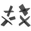 Joint Spacers for Patio and Paving Slabs, 4 mm, 10 mm Height, 200-Pack view 1