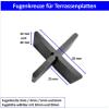 Joint Spacers for Patio and Paving Slabs, 4 mm, 10 mm Height, 200-Pack view 4