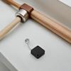 Retractable Anti-Theft Cable Holders, 4-Pack, Black view 4