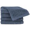 Pure Label Guest Towels, 4-Pack, 30 x 50 cm, 100% Cotton - Denim Blue view 1