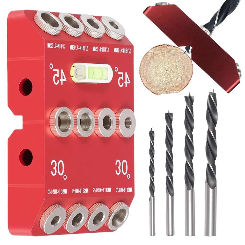 Drill Guide for Straight Holes, Precision Alignment Tool