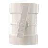 Adjustable Manual PVC Airflow Control Valve, 110 mm view 2