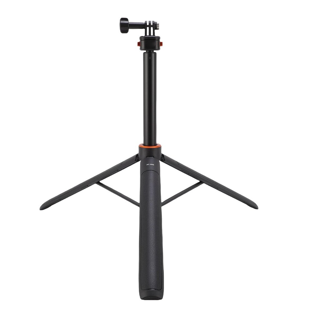 Denash Compact Handheld Selfie Stick Tripod, 63 in Extendable Stand with Quick-Release Adapter for Pocket 3