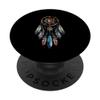 Dreamcatcher Native American Indian Feathers Tribal Arts PopSockets Adhesive PopGrip view 1