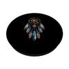 Dreamcatcher Native American Indian Feathers Tribal Arts PopSockets Adhesive PopGrip view 2
