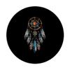 Dreamcatcher Native American Indian Feathers Tribal Arts PopSockets Adhesive PopGrip view 3