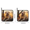 YYHWHJDE Square Insulated Potholders with Labrador Retriever Design, 8 x 8 in, Waterproof, 2-Pack view 2