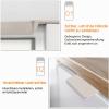 MOROBOR 8-Pack 50 mm Cashmere Gray Aluminum Finger Edge Pulls view 4