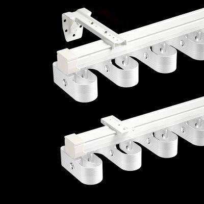 Single-Track Curtain Kit for Wall or Ceiling Mounting