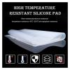 Solid Neoprene Rubber Sheet, Food-Grade Transparent Rubber Mat, 500 x 500 mm, 4 mm Thick view 2