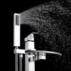 SnamicE Freestanding Waterfall Bathtub Faucet with Hand Shower view 2
