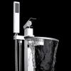 SnamicE Freestanding Waterfall Bathtub Faucet with Hand Shower view 3