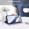 SEHEYA Case for Sony Xperia 5 IV, Embossed PU Leather Wallet Case with Shoulder Strap, Light Purple view 3