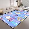 HOSIMA Cartoon Kitten Game Console Print Rug, Soft Non-Slip Backing, Short-Pile Plush Mat for Kids' Room, Kitchen, Patio, Bedroom (120 x 160 cm) view 1