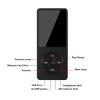 Tosuny MP3 Player, Wireless Music Player with Expandable Storage, Clear Screen, Multilingual view 4