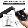 75 mm Office Chair Casters, 360° Swivel, with Brakes view 3
