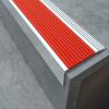 Aluminum Alloy Stair Nosing, Waterproof and Rust-Resistant, Red view 1