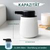 Bosilunlife Automatic Foaming Soap Dispenser, 300 mL, Infrared Sensor, USB Rechargeable, Striped White view 2